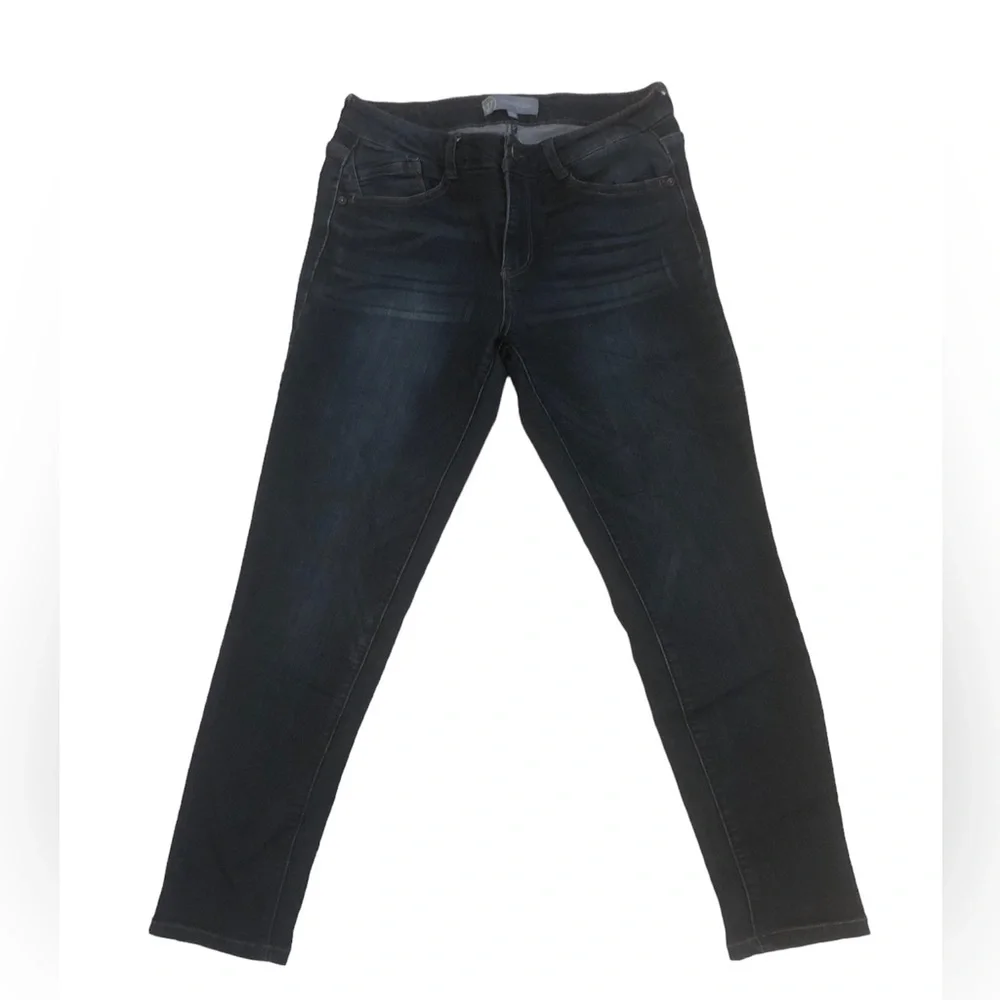 Wit & Wisdom Dark Wash Ankle Jeans Jegging Stretch Womens 8 - Picture 1 of 9